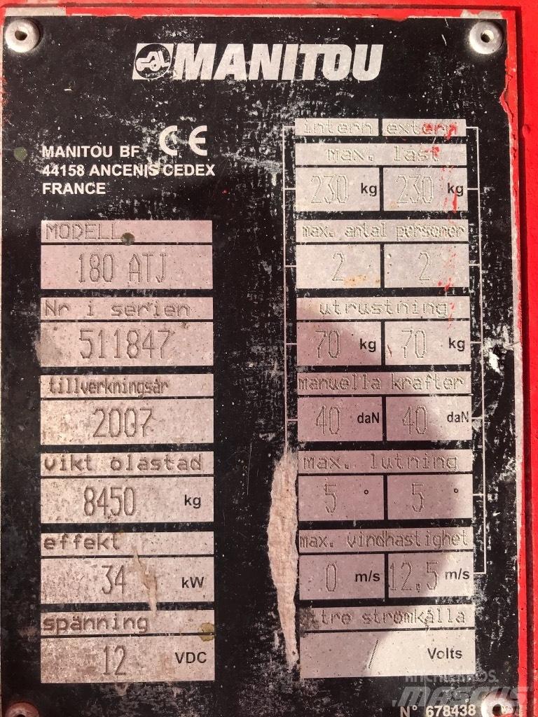 Manitou 180 ATJ Podnośniki przegubowe
