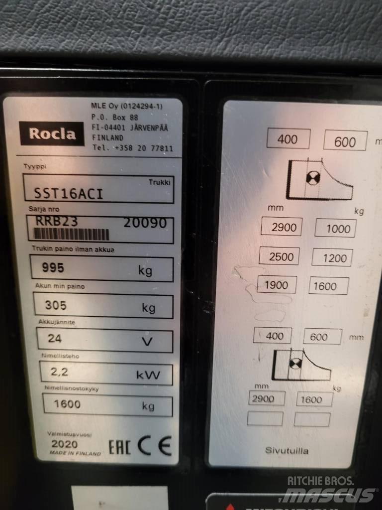 Rocla SST16 ACI Samojezdne maszyny do załadunku
