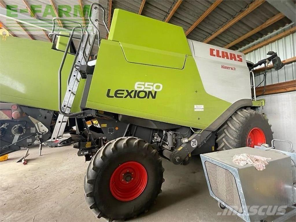 CLAAS lexion 650 Kombajny zbożowe