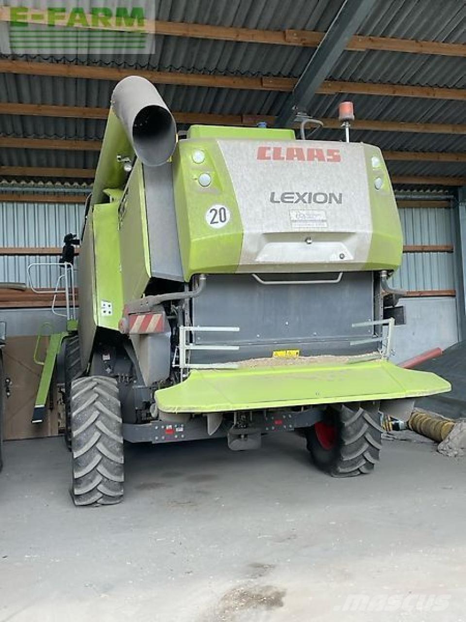 CLAAS lexion 650 Kombajny zbożowe