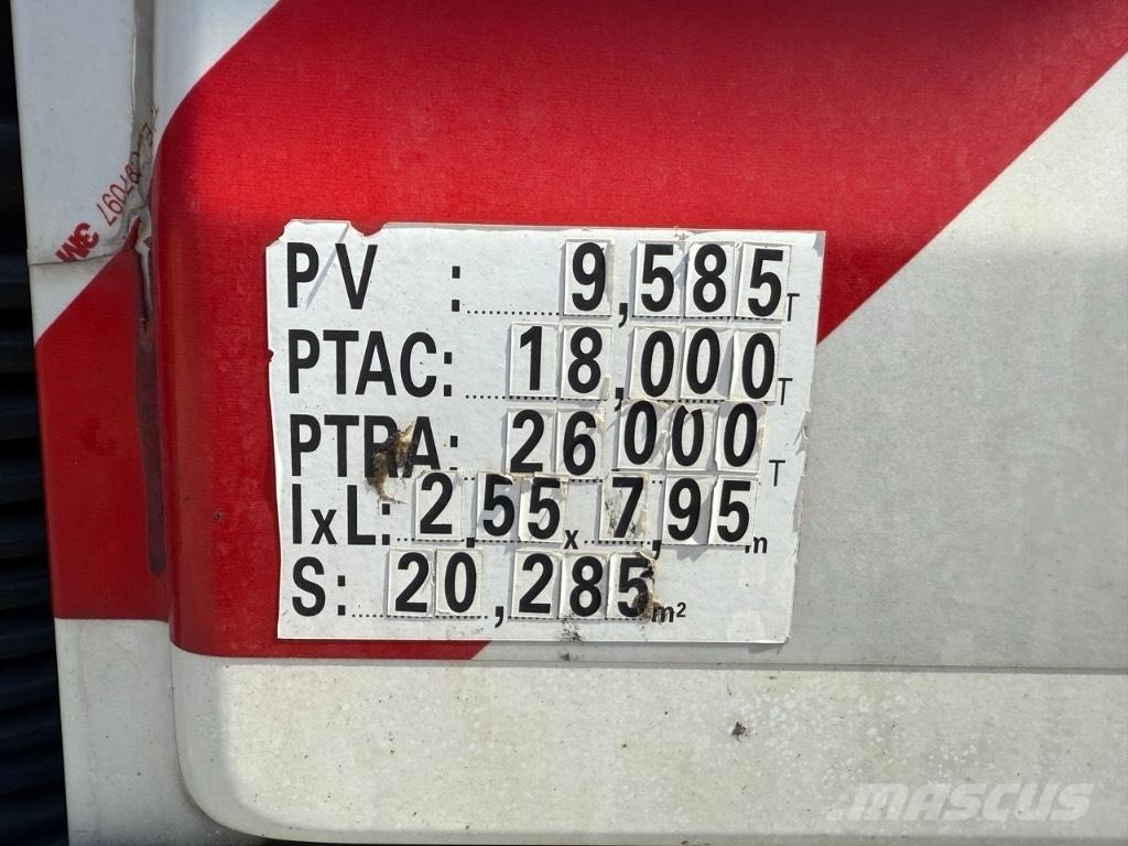 MAN TGM 18.250 Żurawie samochodowe