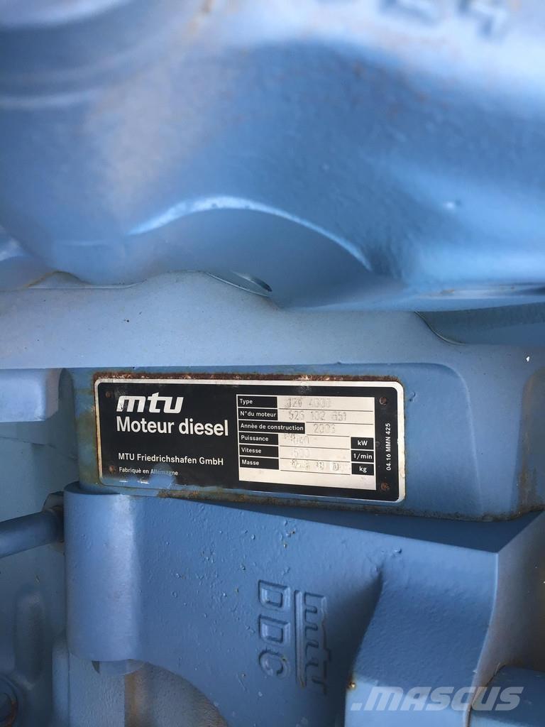 MTU 12V 4000 USED Silniki