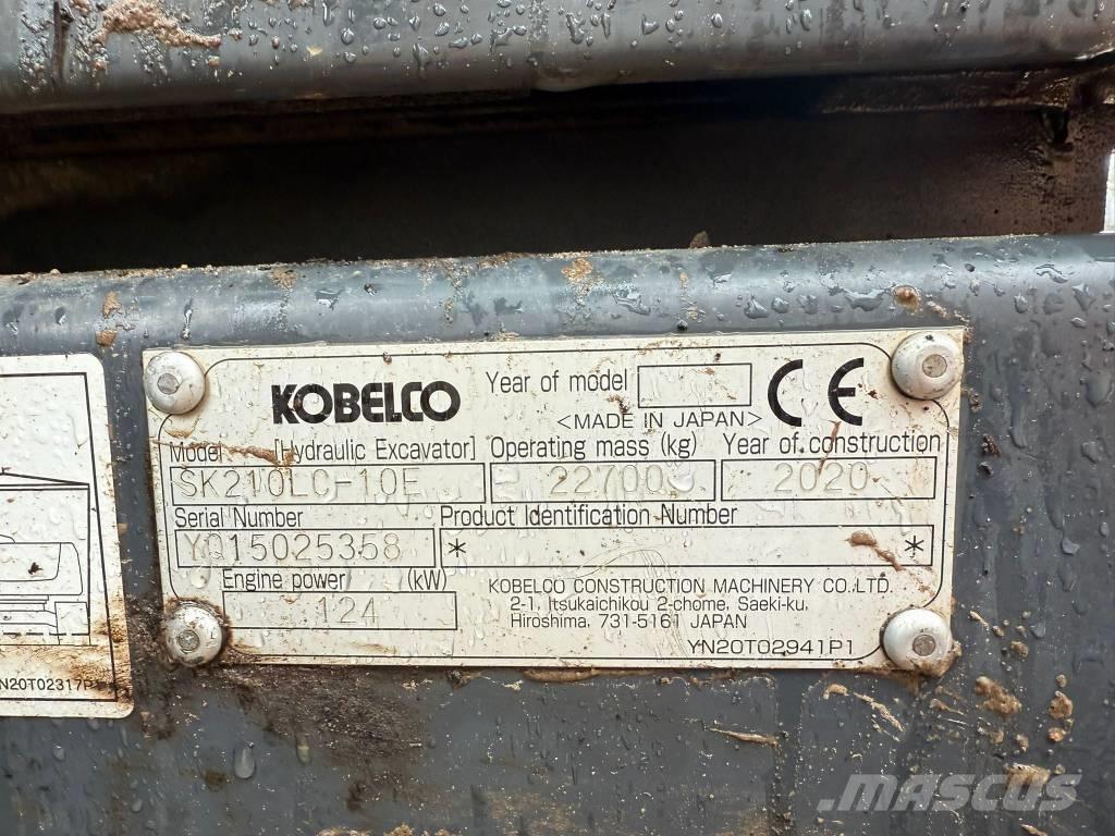 Kobelco SK 210 LC-10 Koparki gąsienicowe