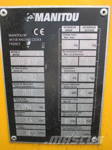 Manitou 170AETJ Podnośniki przegubowe