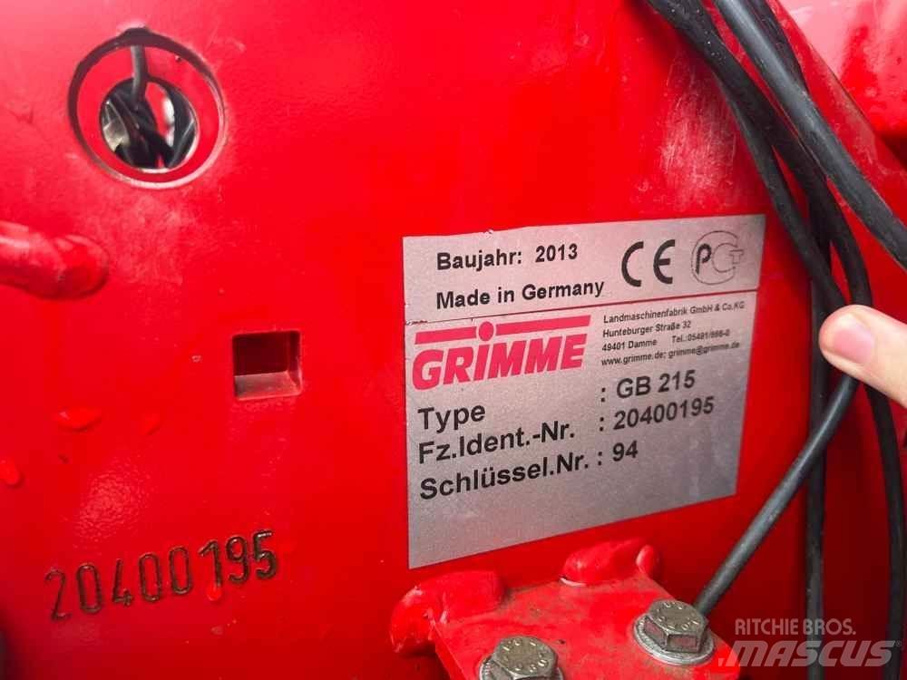Grimme GB 215 Sadzarki do ziemniaków