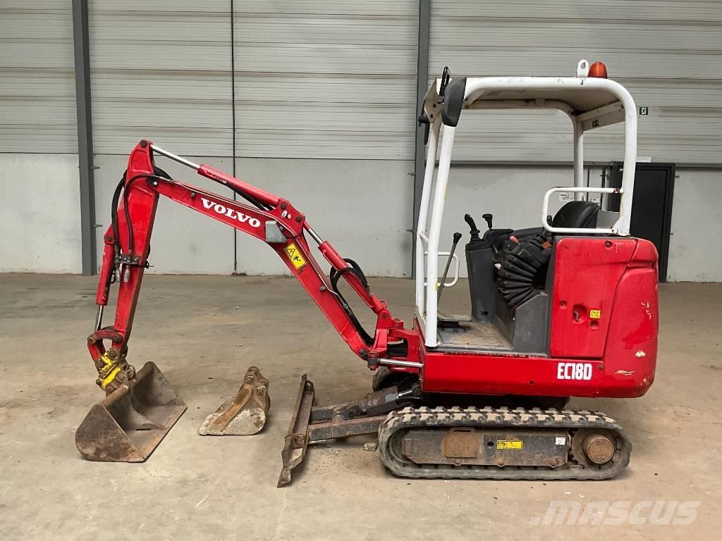 Volvo EC 18 D Minikoparki
