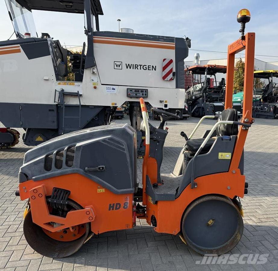 Hamm HD 8 VV Walce dwubębnowe