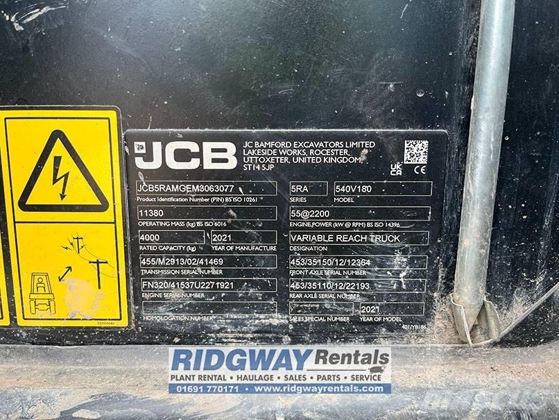 JCB 540-180 Ładowarki teleskopowe