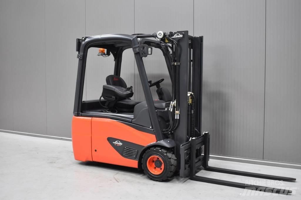 Linde E 18 - 02 Wózki elektryczne