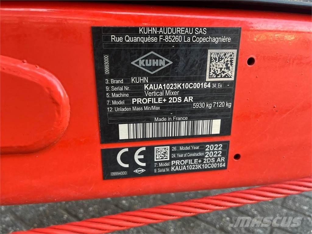 Kuhn Profile+ 16.2 Mieszalniki