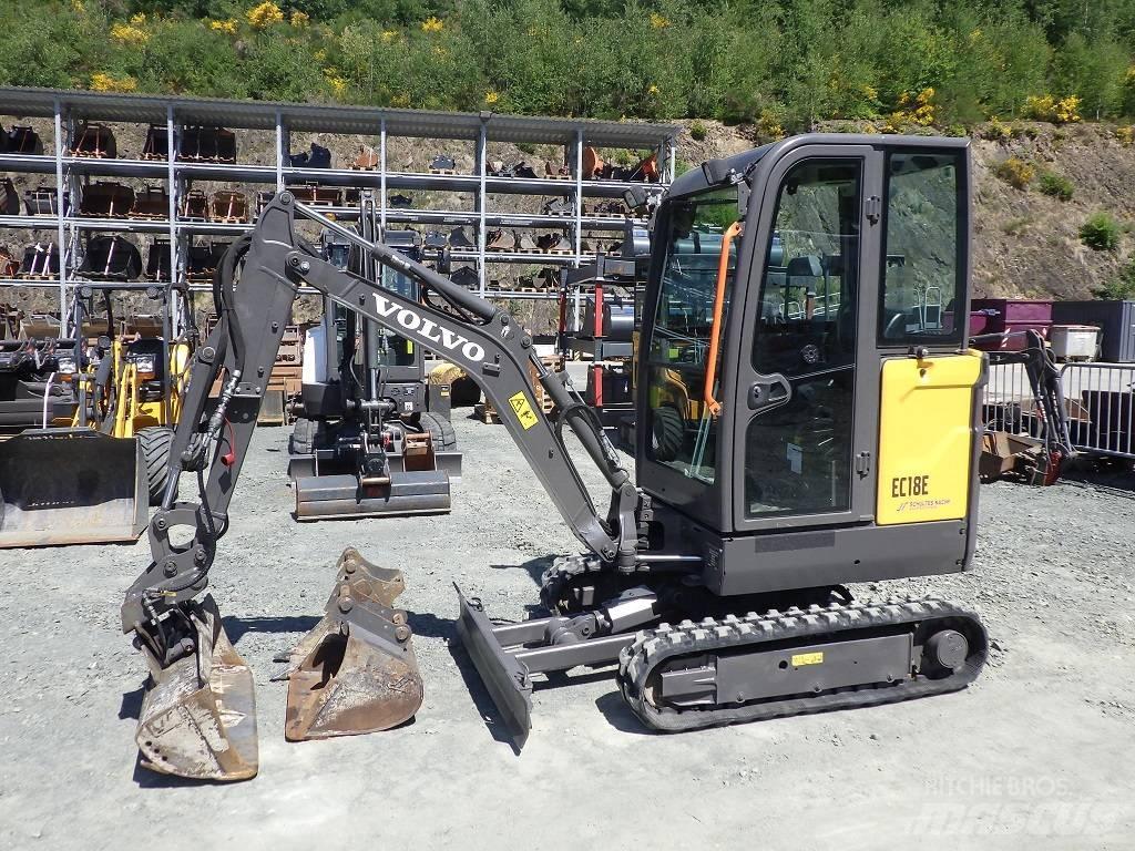 Volvo EC 18 E Minikoparki