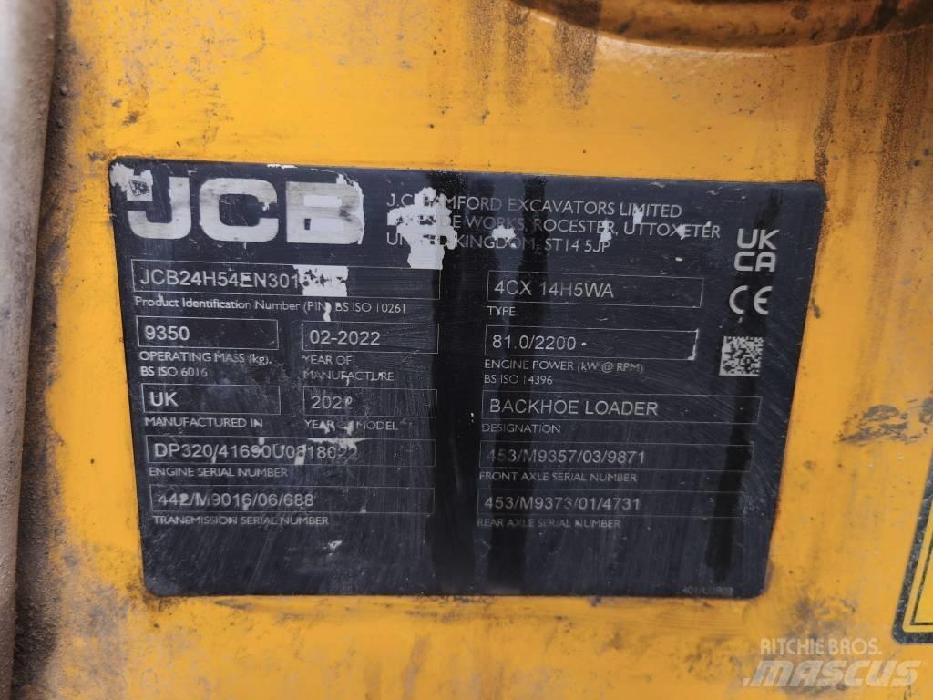 JCB 4 CX PRO AEC Koparko-ładowarki