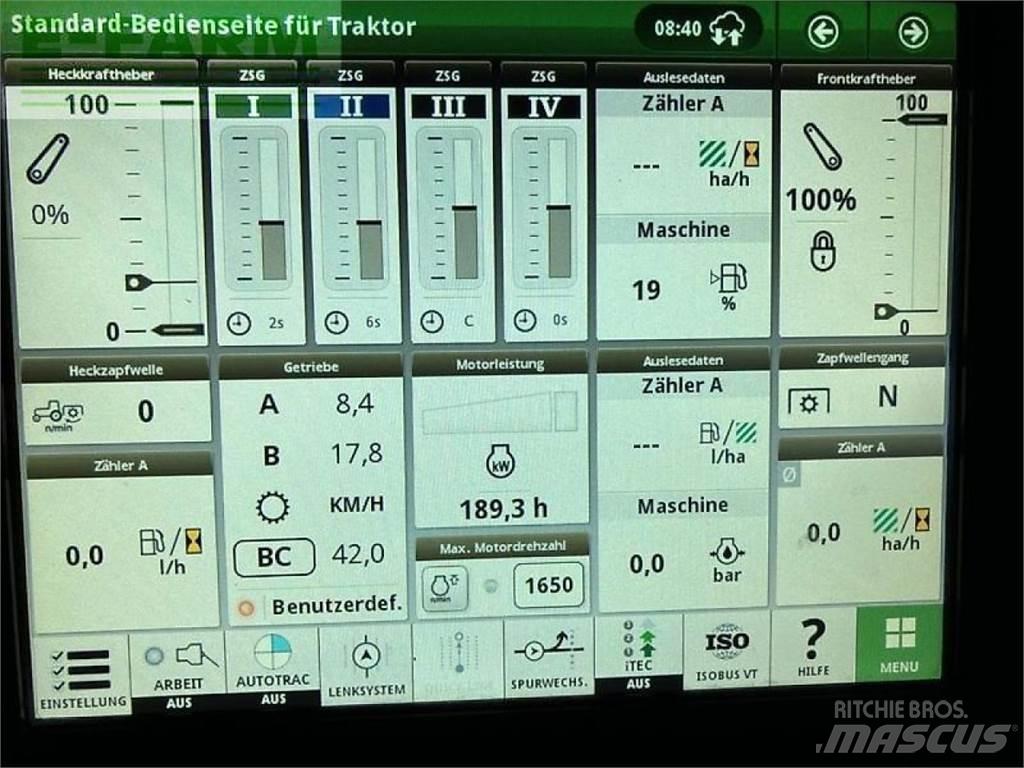 John Deere 6r 215 Ciągniki rolnicze