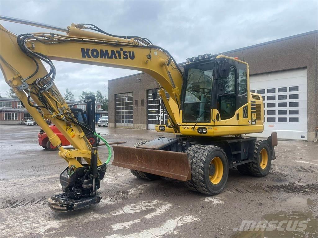 Komatsu PW148-10 Koparki kołowe