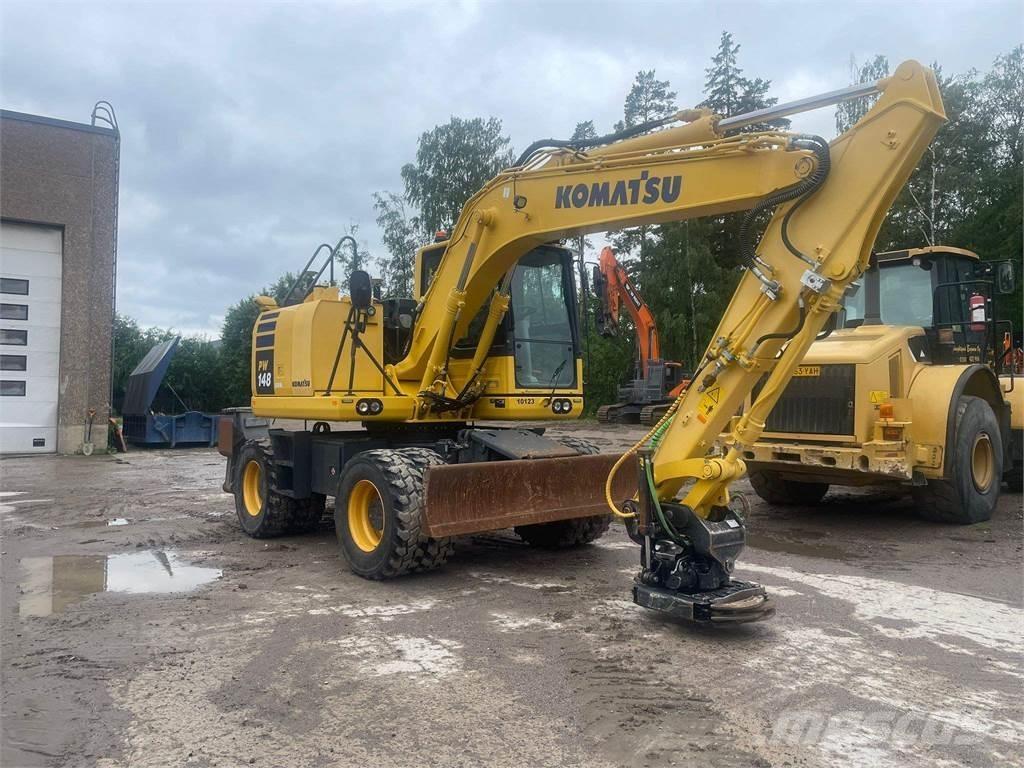 Komatsu PW148-10 Koparki kołowe