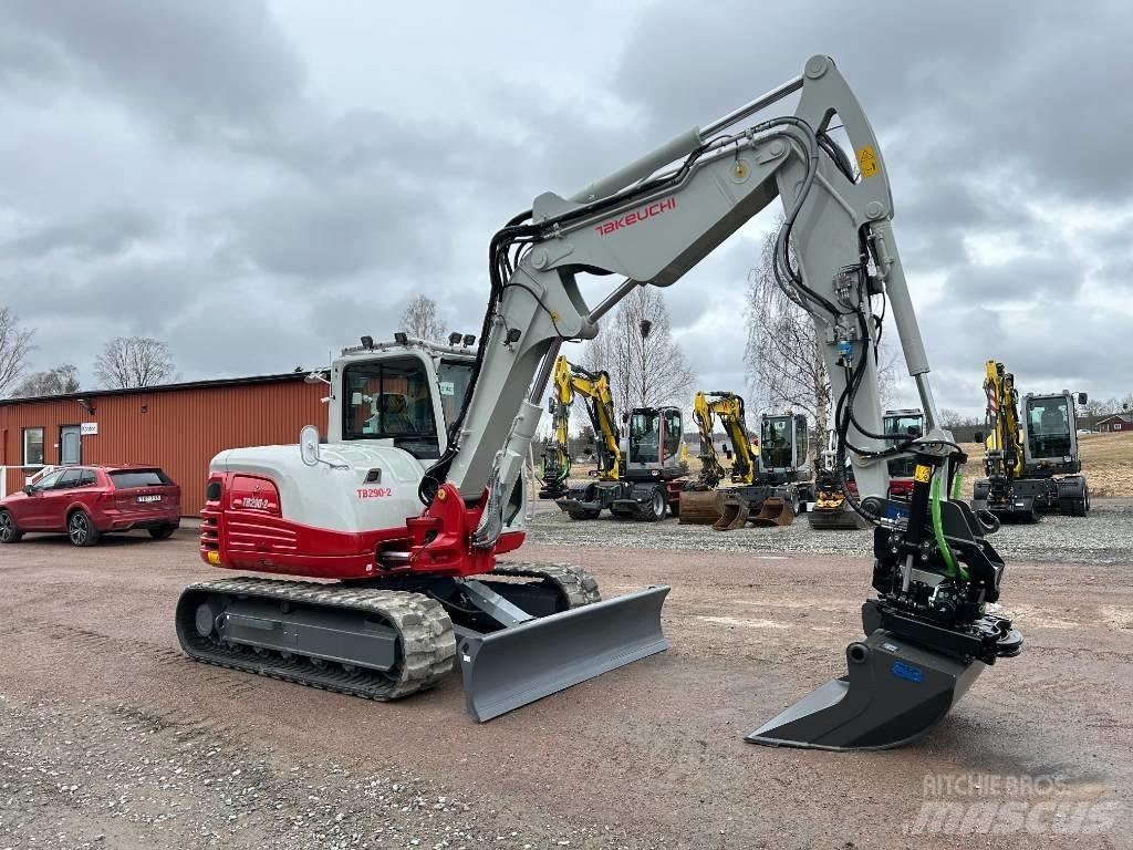 Takeuchi TB290 Midikoparki  7t - 12t