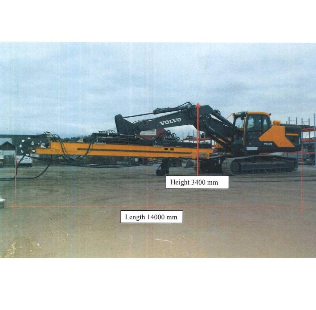 Volvo EC 250 ENL Koparki specjalne