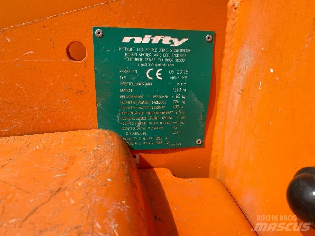 Niftylift HR 17NE Podnośniki przegubowe