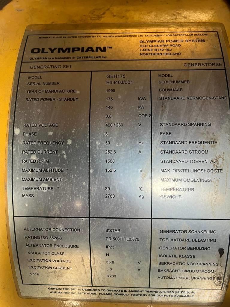 Olympian GEH 175 Agregaty prądotwórcze Diesla