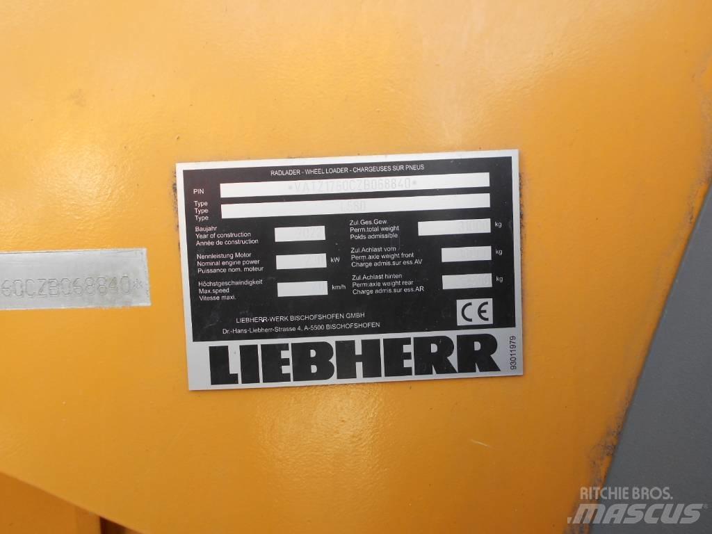 Liebherr L 580 Ładowarki kołowe