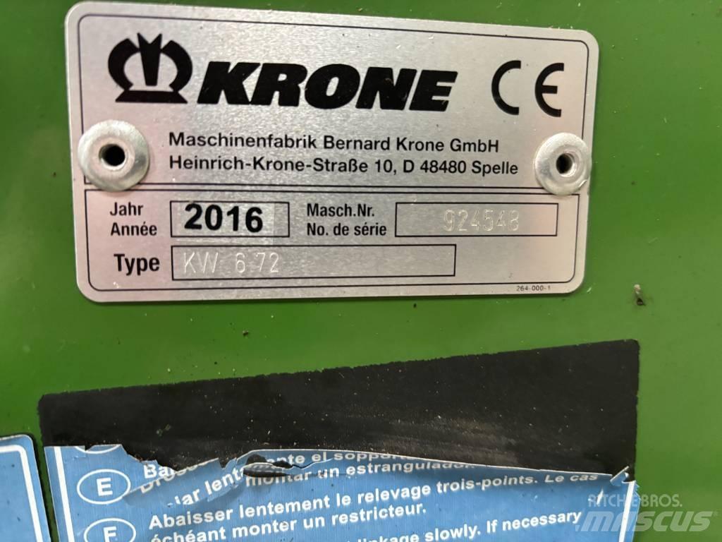 Krone KW 6.72/6 Zgrabiarki i przetrząsacze