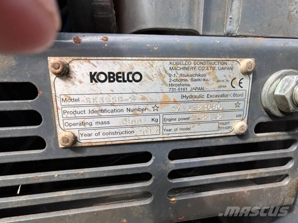 Kobelco SK35SR-5 Minikoparki