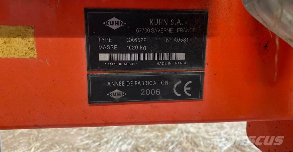 Kuhn GA 6522 Ciągnikowe żniwiarki pokosowe
