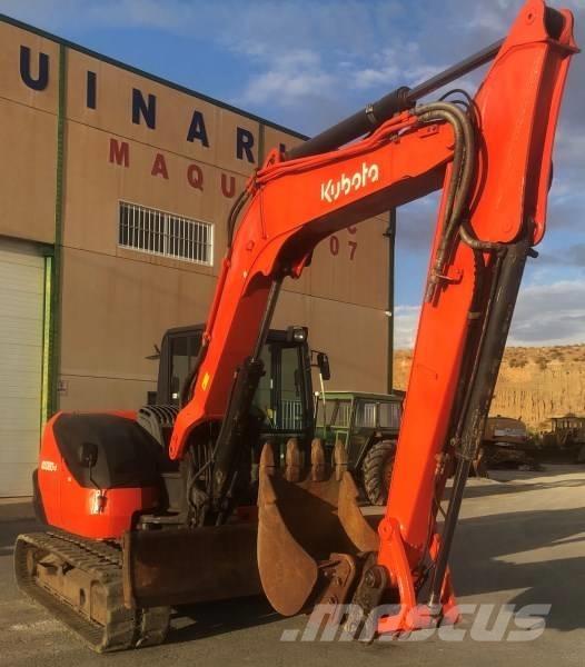 Kubota KX 080-4 Midikoparki  7t - 12t