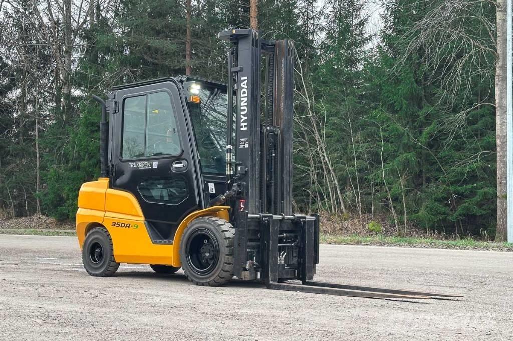 Hyundai 35 DA-9 Wózki Diesla