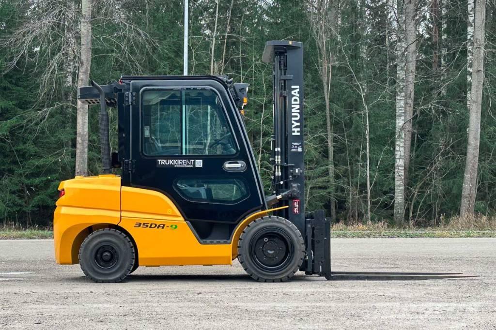 Hyundai 35 DA-9 Wózki Diesla