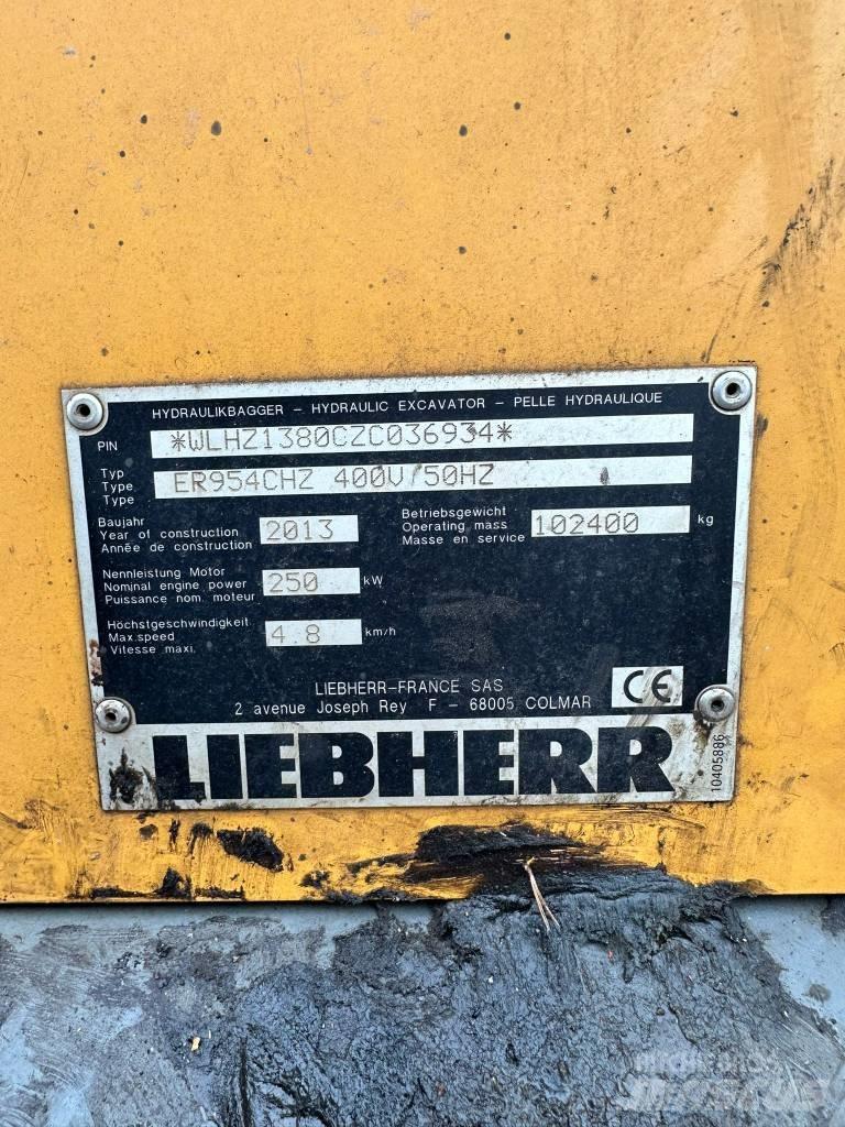 Liebherr ER 954C Koparki przeładunkowe