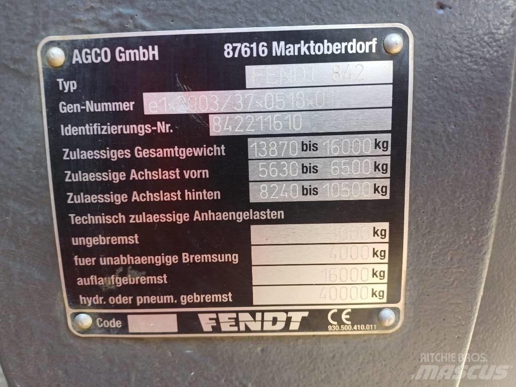 Fendt 828 S4 Ciągniki rolnicze