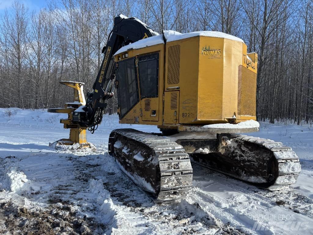 Tigercat 822d Harwestery gąsienicowe