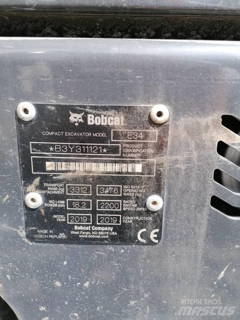 Bobcat E34 Minikoparki