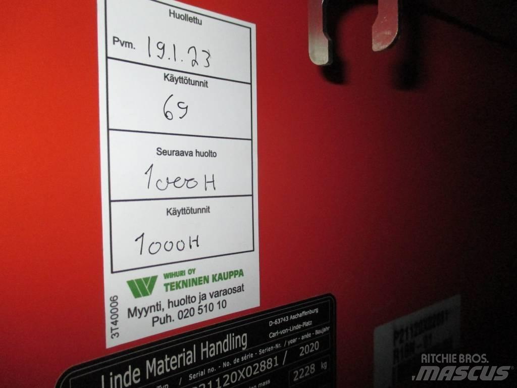 Linde R16N Wózki widłowe wysokiego składowania