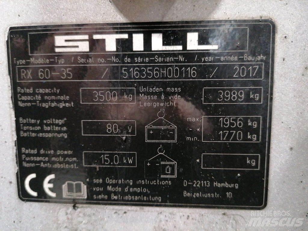 Still RX60-35 Wózki elektryczne