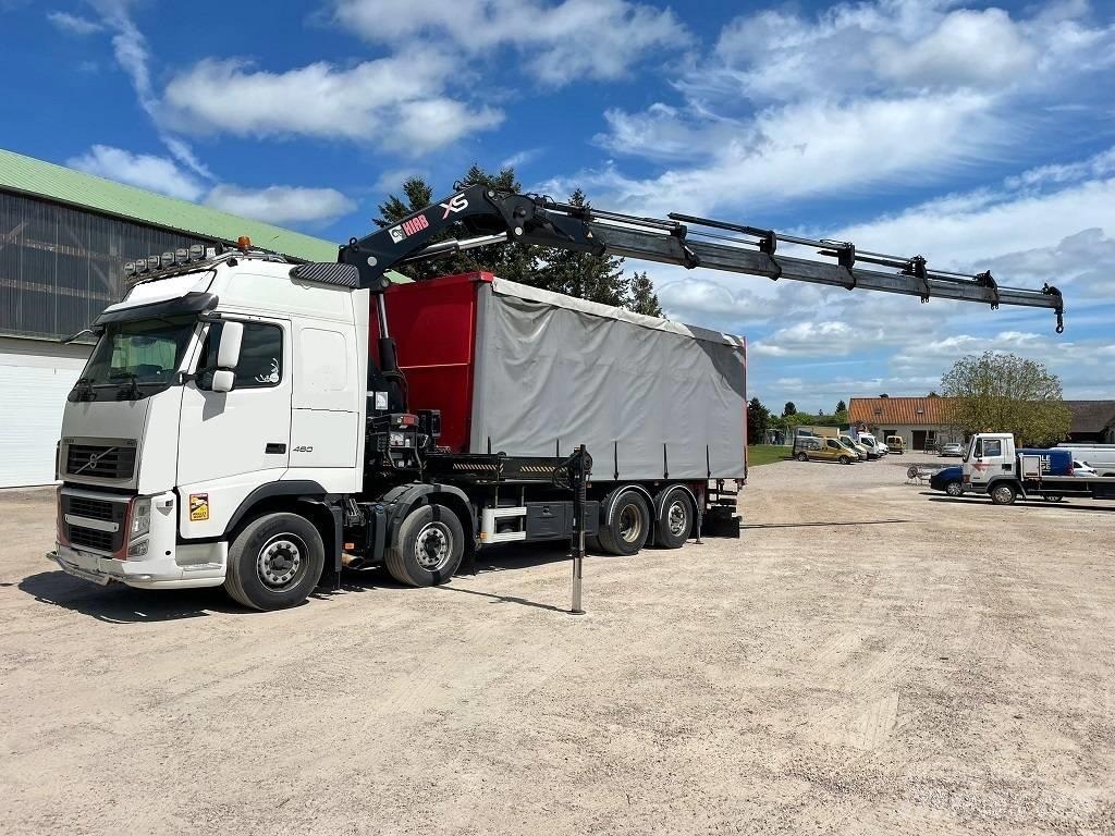 Volvo FH 460 Naczepy do transportu zrębki
