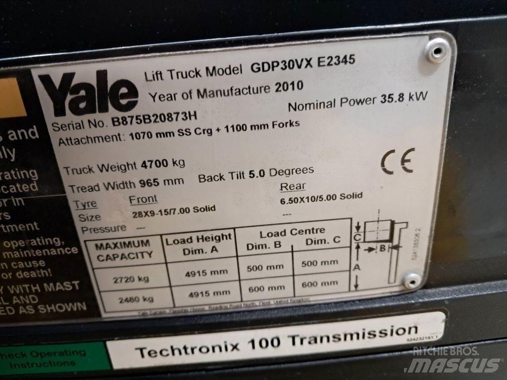 Yale GDP30VX Wózki Diesla