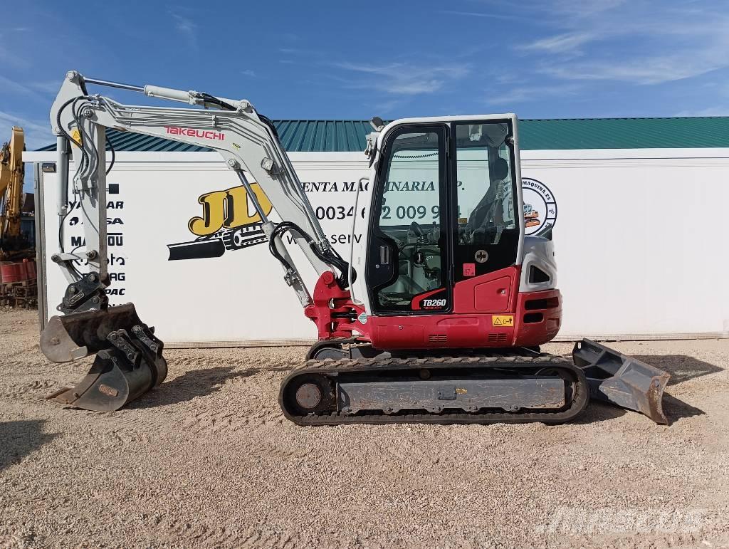 Takeuchi TB 260 Minikoparki