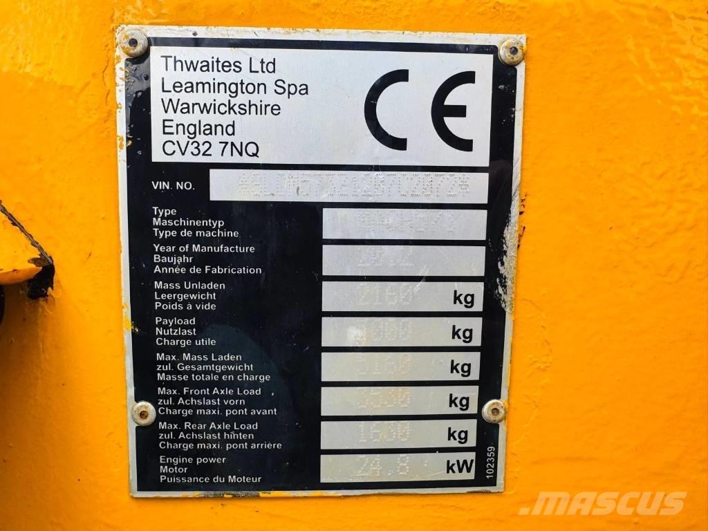 Thwaites MACH 573 Wozidła kolebkowe