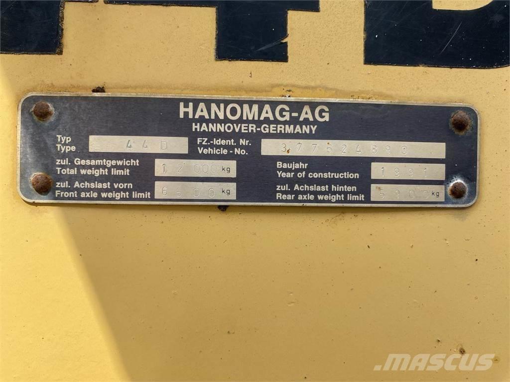 Hanomag 44D Ładowarki kołowe