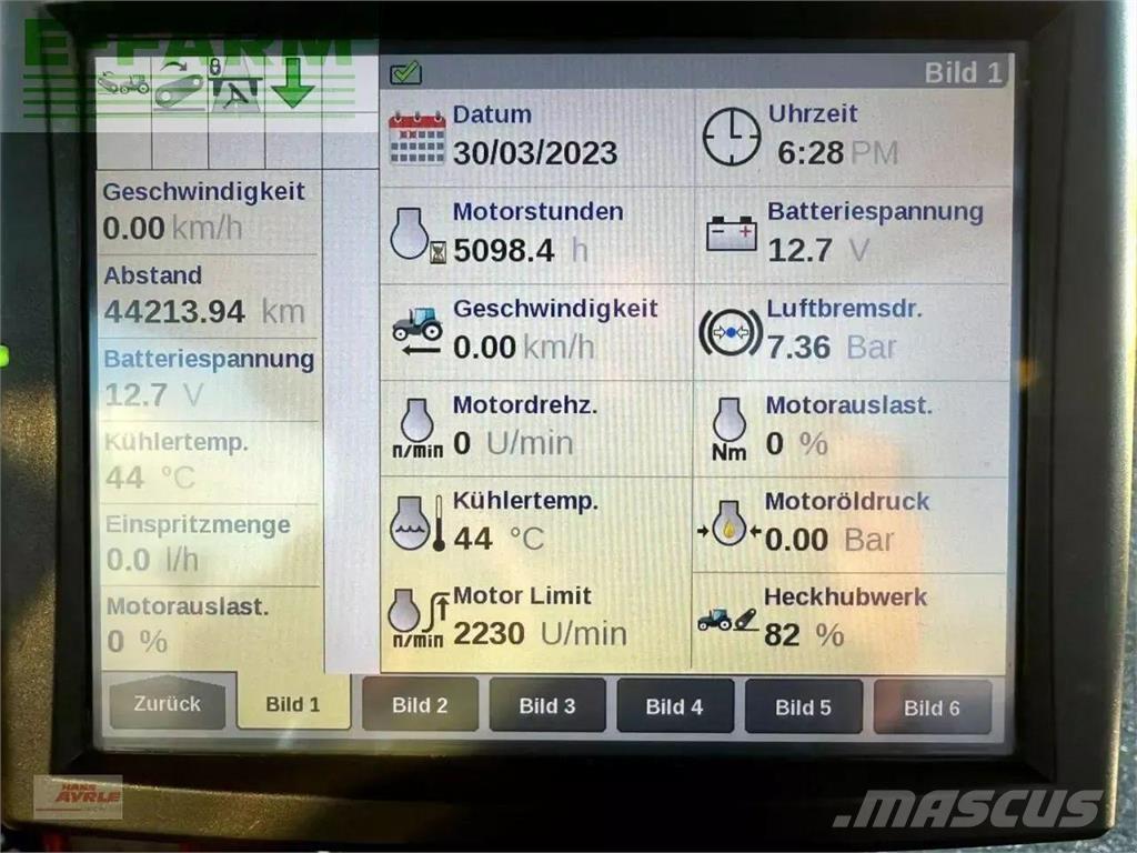 Steyr cvt 6220 Ciągniki rolnicze