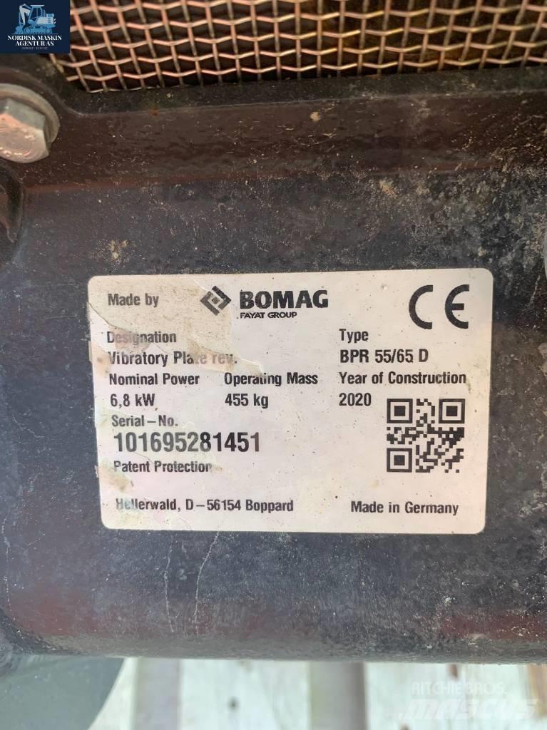 Bomag BPR 55/65 D Ubijaki wibracyjne