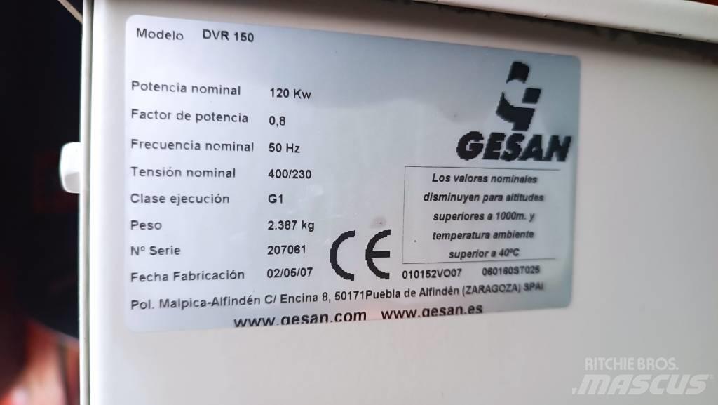 Gesan DVR 150 Agregaty prądotwórcze Diesla