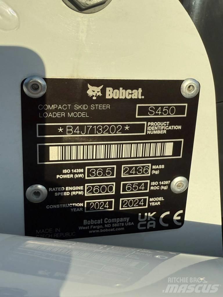 Bobcat S 450 Ładowarki burtowe
