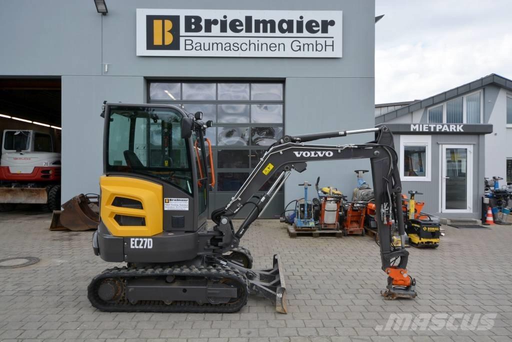 Volvo EC 27 D Minikoparki