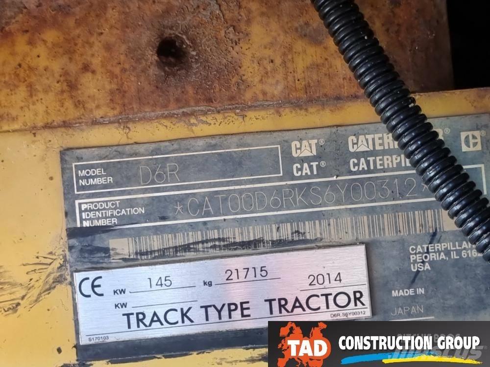 CAT D 6 R Spycharki gąsienicowe