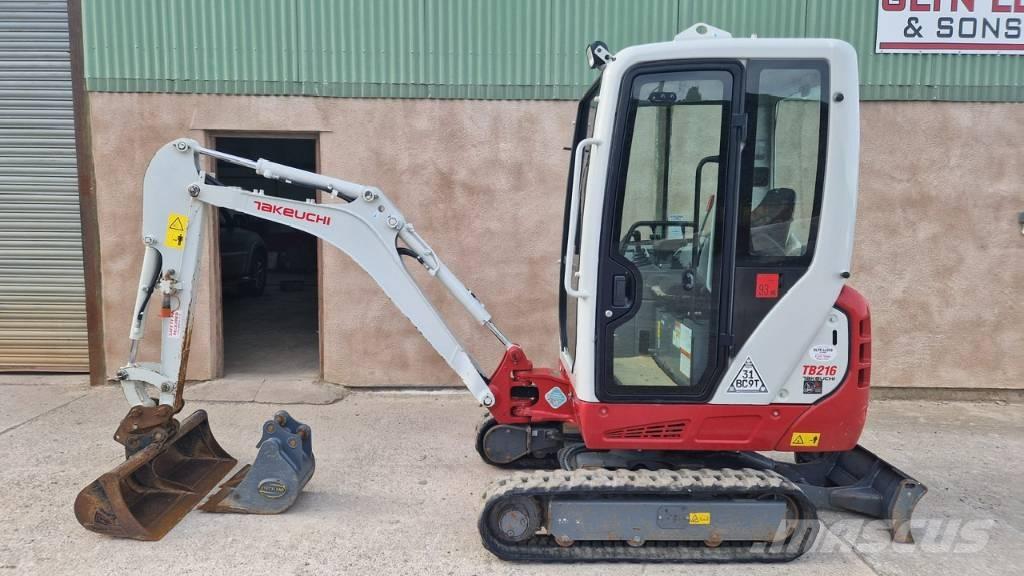 Takeuchi TB 216 A Minikoparki