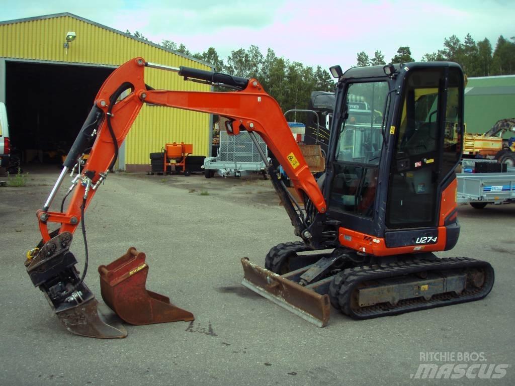 Kubota U 27-4 Minikoparki