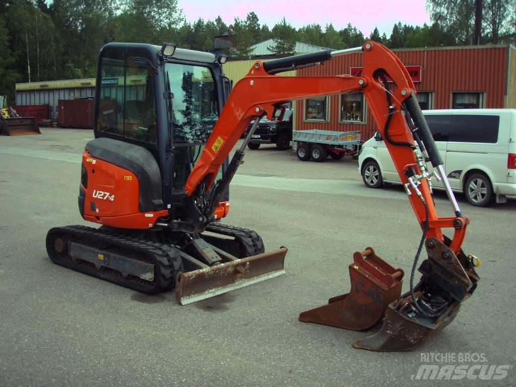 Kubota U 27-4 Minikoparki